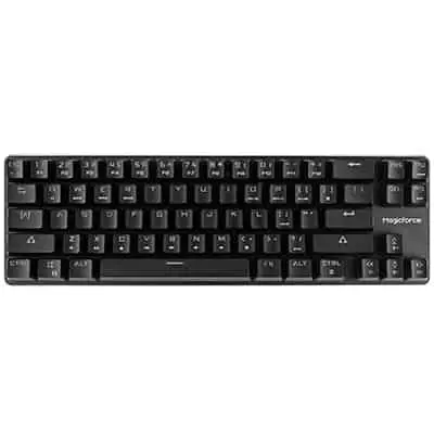 68 Keys Keyboard Black Magicforce By Qisan