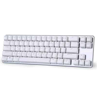 Gaming Wired Keyboard White Magicforce By Qisan