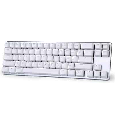 Gaming Wired Keyboard White Magicforce By Qisan