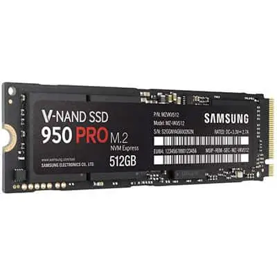 Samsung 950 Pro 512gb