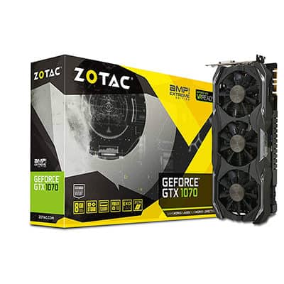 Zotac Geforce Gtx 1070 Amp Extreme