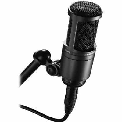 Audio Technica At2020 Cardioid Condenser Studio Xlr Microphone