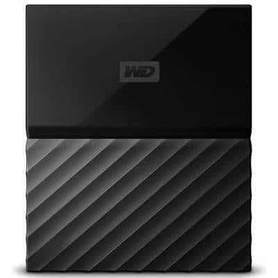 Wd 2tb Black My Passport Portable External Hard Drive